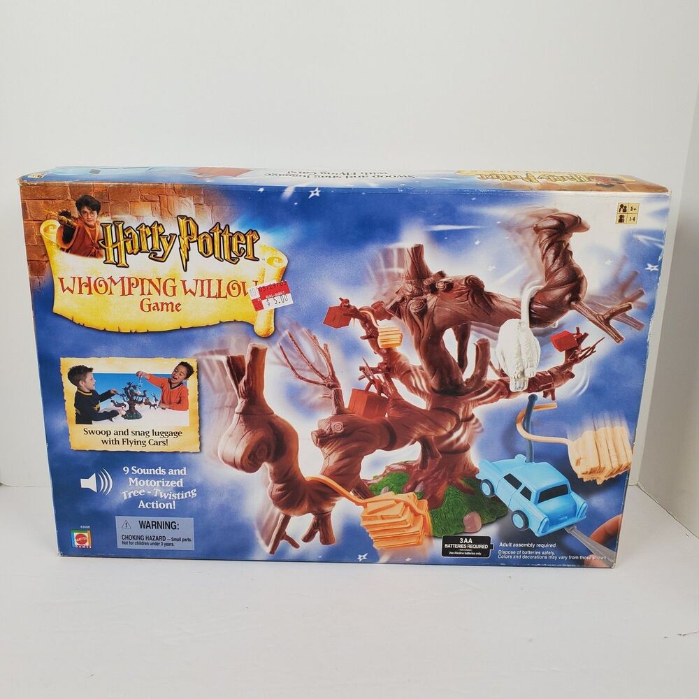 Vtg Harry Potter Whomping Willow Game Mattel 2002 NEW